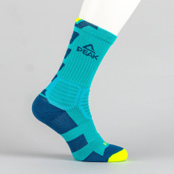 Basketbalové ponožky PEAK Basketball Socks tyrkysovo-zelené