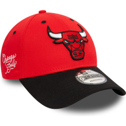 Šiltovka NEW ERA 940 NBA Side patch 9forty CHICAGO BULLS červená