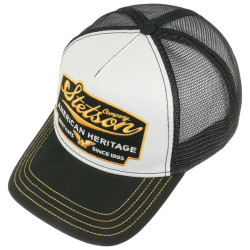 Stetson Trucker Cap American Heritage black/white