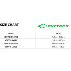 Detské futbalové rukavice na americký futbal Cutters S150 Game Day Receiver Youth S biele