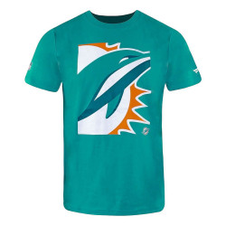 Fanatics NFL Reveal Graphic T-Shirt Miami Dolphins Aqua