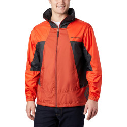 Columbia Point Park Windbreaker Carnelian Red/Wildfire