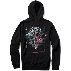 PRIMITIVE x MARVEL VENOM HOOD BLACK