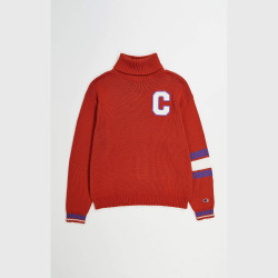 Champion Wmns Bookstore Crewneck Sweater Orange