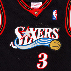 Mitchell & Ness Nba Swingman Jersey Road Philadelphia 76Ers Iverson Allen Black