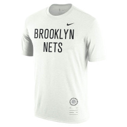 Nike Nba Nk Essential Bp Ss Tee - 8-20 Brooklyn Nets White