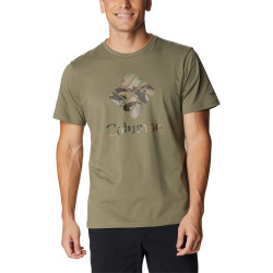 Columbia M Rapid Ridge™ Graphic Tee Stone Green