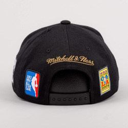 Mitchell & Ness NBA Allstar Script Patch Classic Red Los Angeles Lakers Black