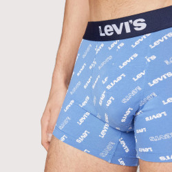 Levis Men Logo Aop Boxer Brief Organic Co 2P Blue Combo