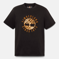 Tričko Timberland Holiday Graphic T-Shirt čierne