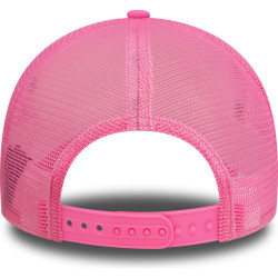 Dámska šiltovka so sieťkou New Era 940W AF TRUCKER New Era Womens Foam Front Pink E-Frame Trucker Cap ružová