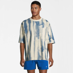 Fila CAPOLIVERI AOP oversized tee Antique White Water Abstract AOP