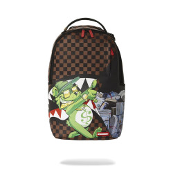 Sprayground Money Bear All Will Be Revealed Backpack (Dlxv) Brown