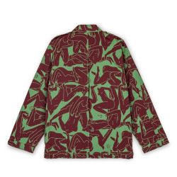 Grimey Wear Lust Mantra Track Jacket Green