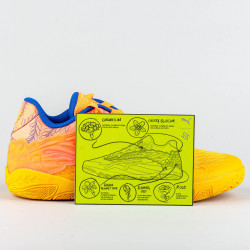 Basketbnalové tenisky Puma wmns Stewie 3 Dawn In ‘Cuse Shoe Yellow Sizzle/Fluro Peach