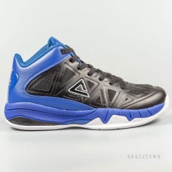 PEAK kid basketball shoes black/royal