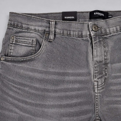 Džínsy Kangol Zanie Plus Jeans Grey Wash šedé