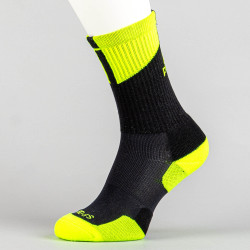 Basketbalové ponožky PEAK Basketball Pro Socks čierno-žlté