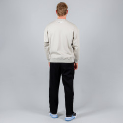 Mikina Peak Wiggins Basketball Lifestyle Round Neck Fleece Sweater Grey Green