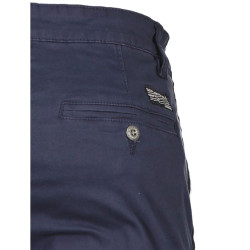 Shine Original Fairfield Cropped Chino With Woven Tape Navy