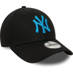 Detská šiltovka New Era 940K MLB New York Yankees Child League Essential Black 9FORTY Adjustable Cap čierna