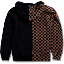 Sprayground Burnt Sharks In Paris Hoodie Black/Brown