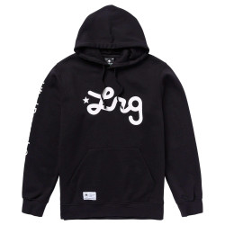 LRG LIFTED SCRIPT PULLOVER HOODIE BLACK