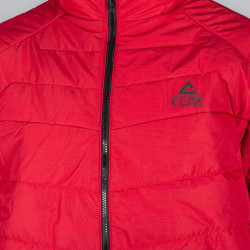 PEAK LIGHT PADDED JACKET RED MELANGE