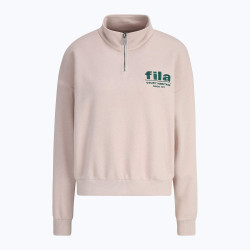 Fila LIMA graphic half-zip sweater Oatmeal Melange