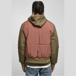 Starter Quilted Bomber Jacket bark/darkolive