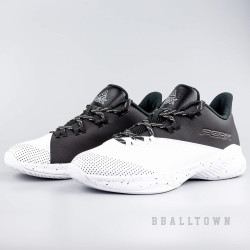 PEAK BATTLE BASKETBALL SHOES WHITE/BLACK - E81401A