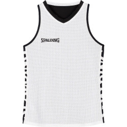 Obojstranné dámske basketbalové tielko Spalding Essential Reversible Tank Top 4HER čierno/biele