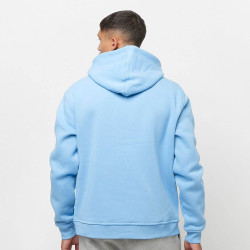 FUBU Sprts Hooded Sweatshirt light blue/brown/off white