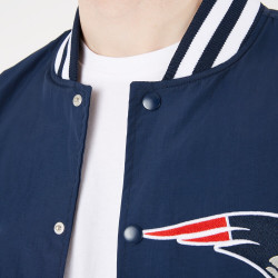 NEW ERA bunda NFL Team wordmark bomber NEW ENGLAND PATRIOTS Blue