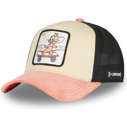 Capslab Tom And Jerry Trucker Ride Beige