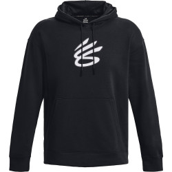 Under Armour Curry Big Splash Hoodie - Black/White