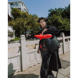 Batoh Sprayground Plush Shark Big Bite Backpack Black