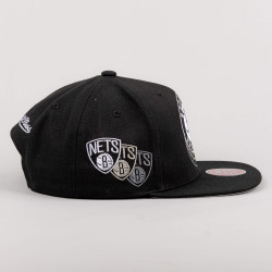 Mitchell & Ness NBA Drop It Snapback Brooklyn Nets Black