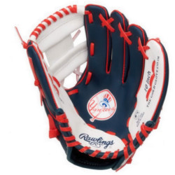 Bejzbalová rukavica Rawlings MLB Logo Gloves LH 10 Inch Team Yankees