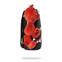 Sprayground Diablo (Bearhug) Plush Wraparound Backpack (Dlxv) Black