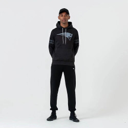 New Era Mikina Nfl Tonal Black Hoody New England Patriots Black