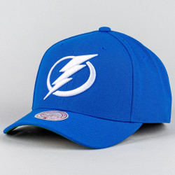 Šiltovka Mitchell & Ness NHL Tampa Bay Lightning Team Ground 2.0 Pro Snapback modrá