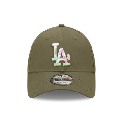 NEW ERA MLB LA Dodgers Seasonal Infill Green 9FORTY Adjustable Cap Green