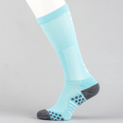 Dámske vysoké bežecké ponožky PEAK Running Socks bledomodré