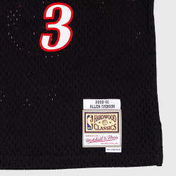 Mitchell & Ness Nba Swingman Jersey Road Philadelphia 76Ers Iverson Allen Black