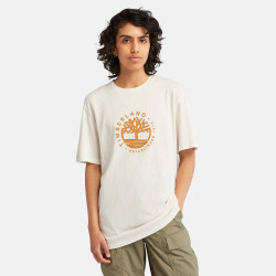 Timberland SS Refibra Graphic Tee - natural