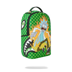 Sprayground Rick & Morty Into The Fury Backpack (Dlxv) Green