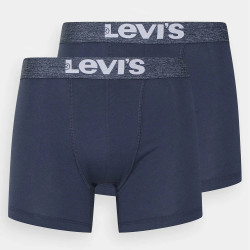 Levis Men Solid Basic Boxer 2P Mood Indigo