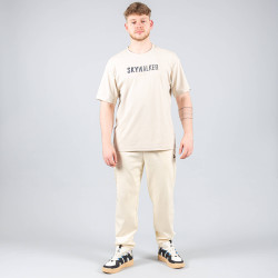 Tepláky Peak Right (Knitted Fleece Pants) Beige