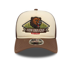 Šiltovka NEW ERA 940MC Af trucker graphic hnedá